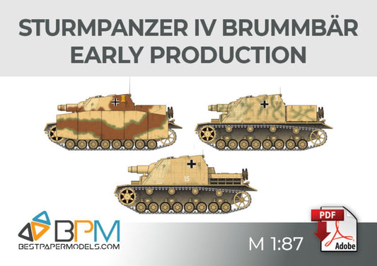 Sturmpanzer IV Brummbär Early Production
