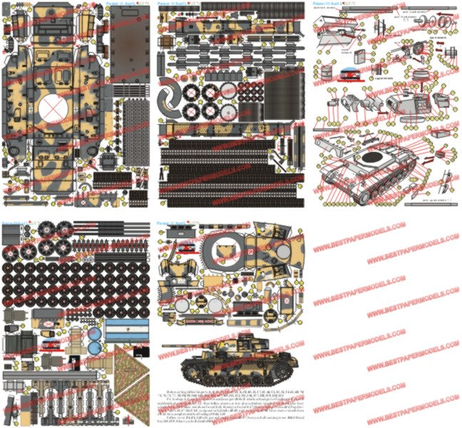 German tank Panzer III Ausf.L