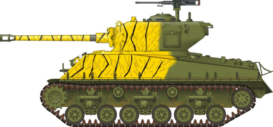 M4A3E8 Sherman Korea