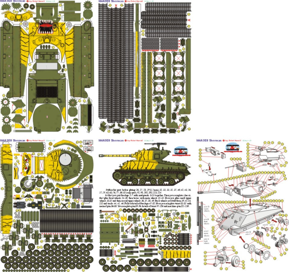M4A3E8 Sherman Korea