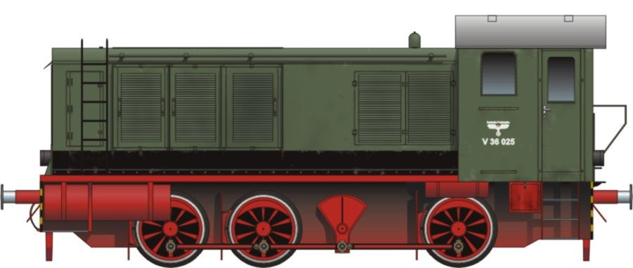 German war loco WR 360 C 14 - Lobster's Papercrafts