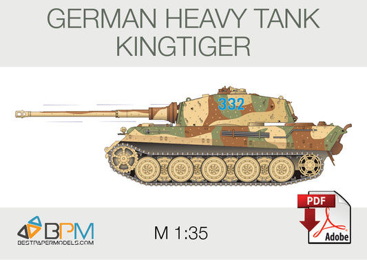 German heavy tank Kingtiger