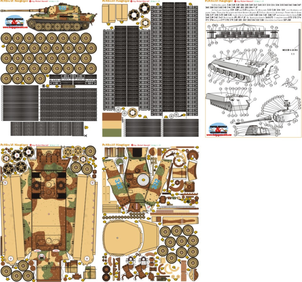 German heavy tank Kingtiger