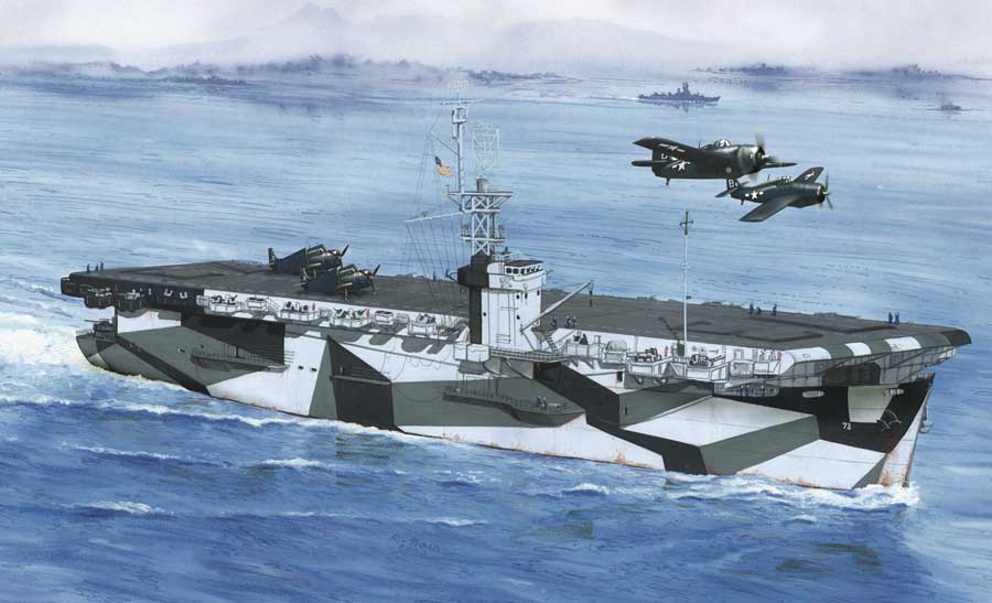 Escort carrier USS CVE-73 Gambier Bay