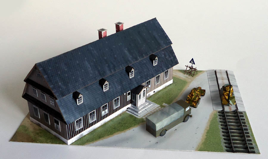 Diorama Czechoslovak mobilisation 1938