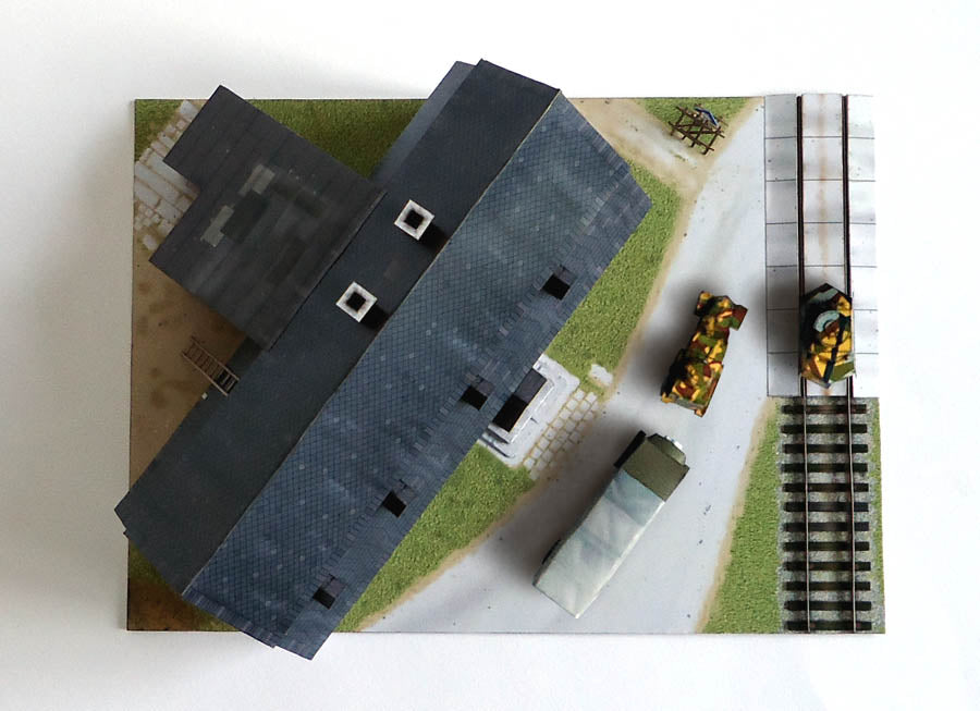 Diorama Czechoslovak mobilisation 1938