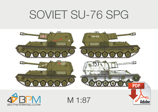 Soviet SU-76 SPG
