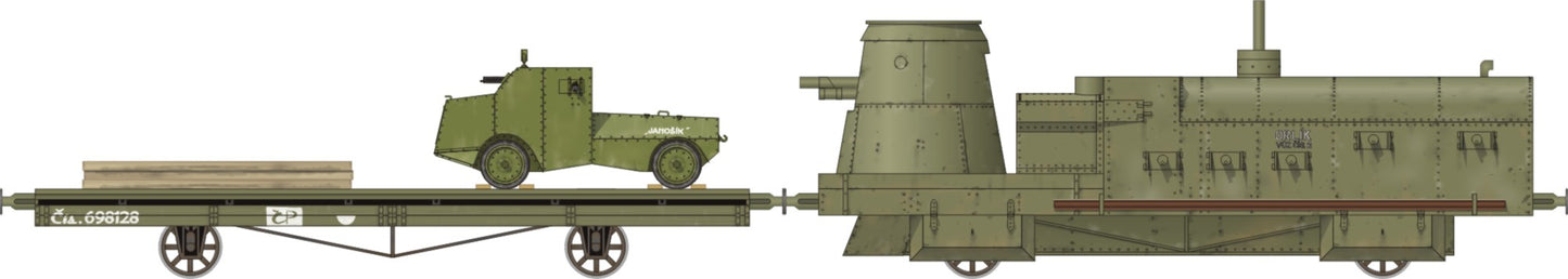 Diorama Czechoslovak Legion 1919