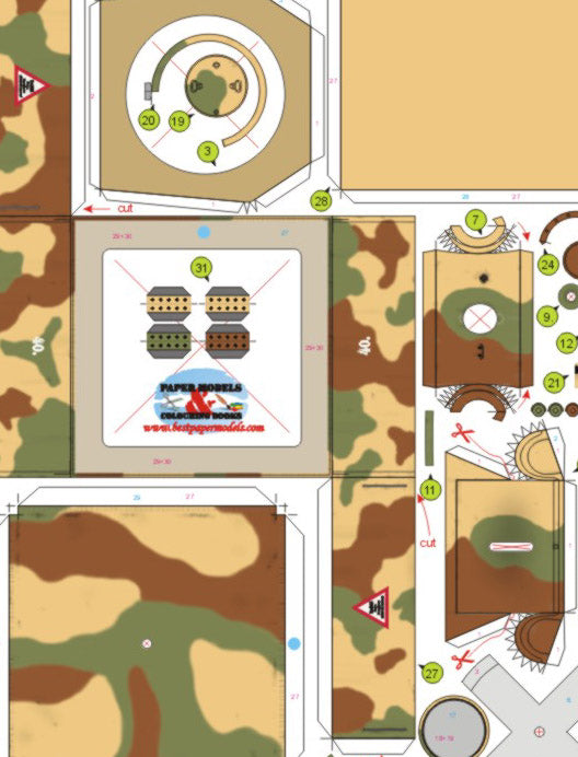 Panther turret bunker