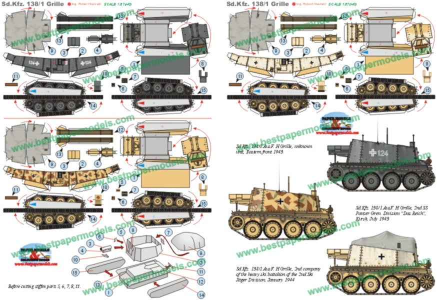 Sd.Kfz.138/1 Ausf.H Grille