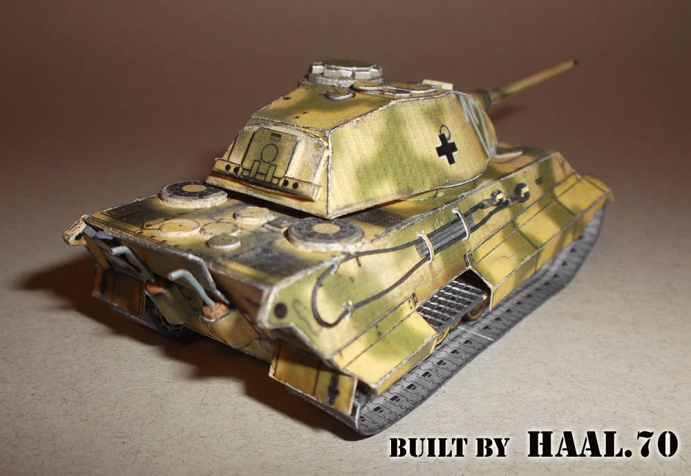 Tank Kingtiger Porsche turret