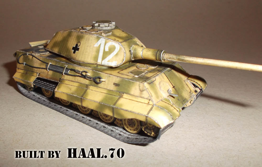 Tank Kingtiger Porsche turret