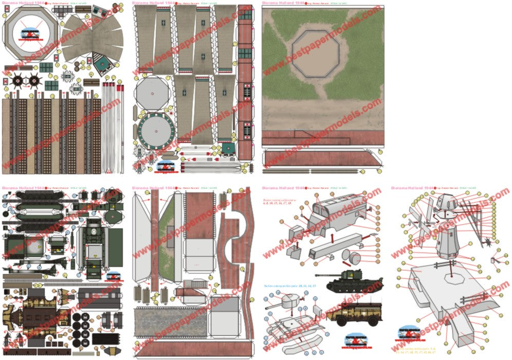 Diorama Holland 1944