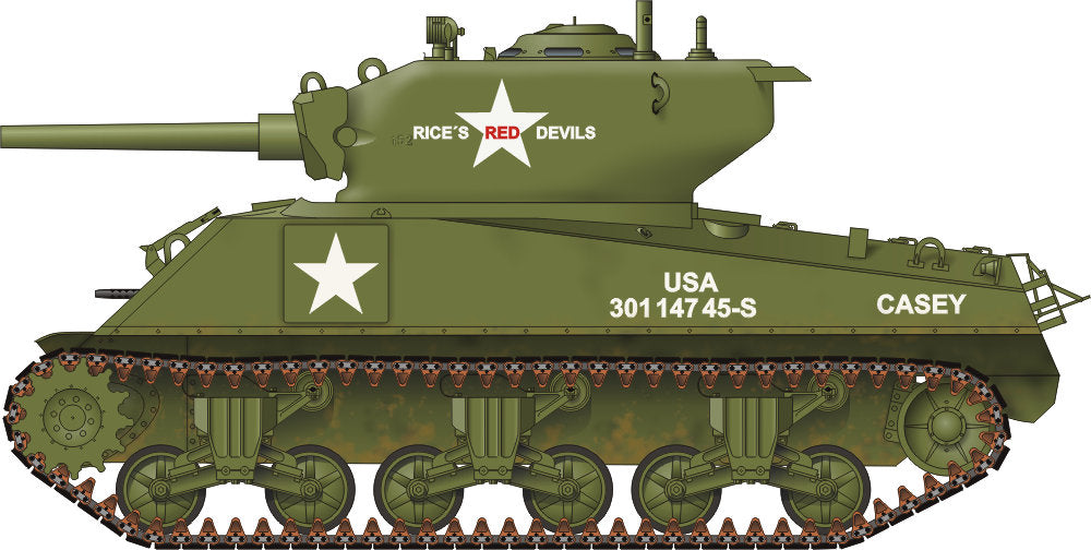 Tank M4A3E2 Sherman Jumbo