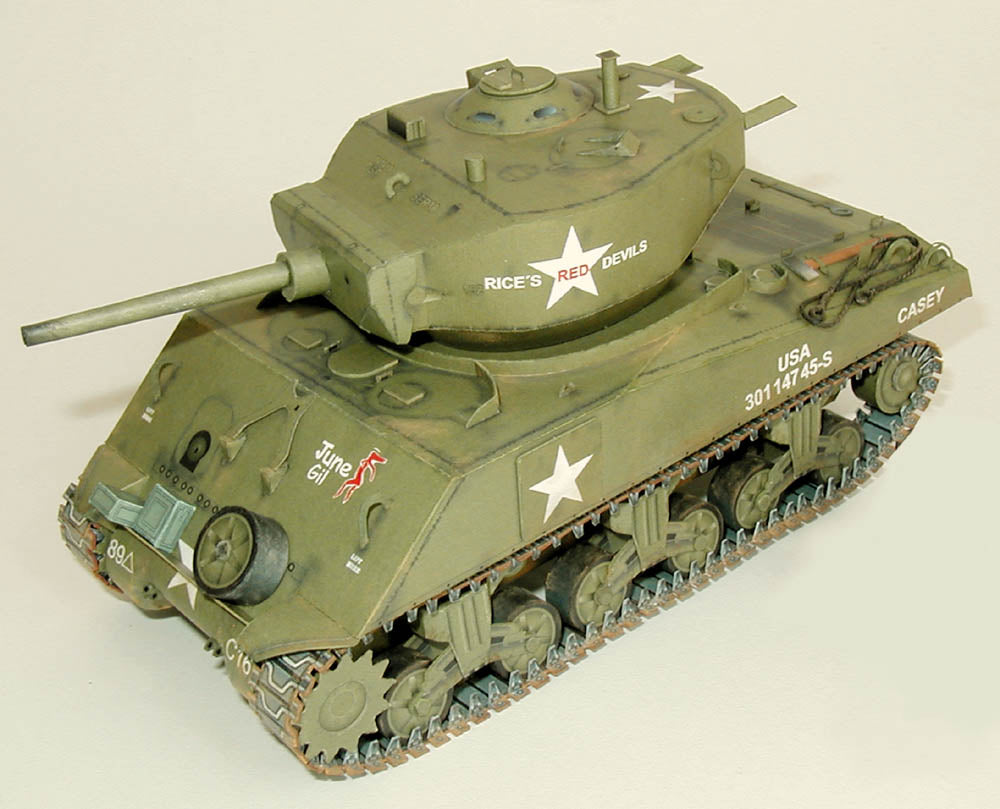 Tank M4A3E2 Sherman Jumbo