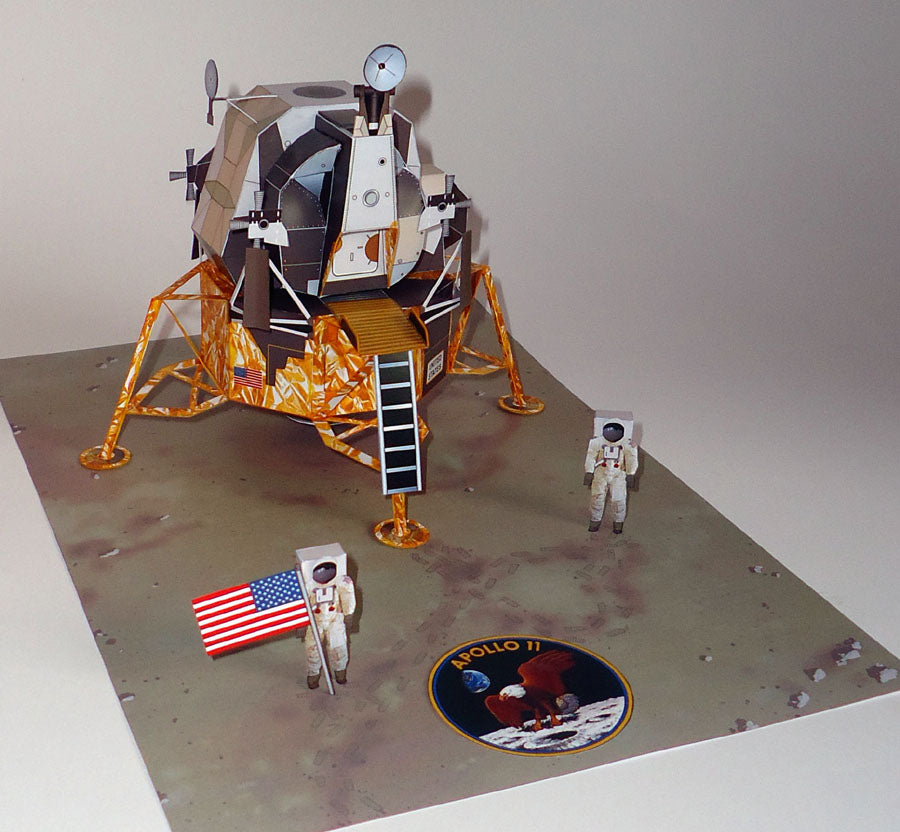 Diorama Lunar Module Eagle (Apollo 11)
