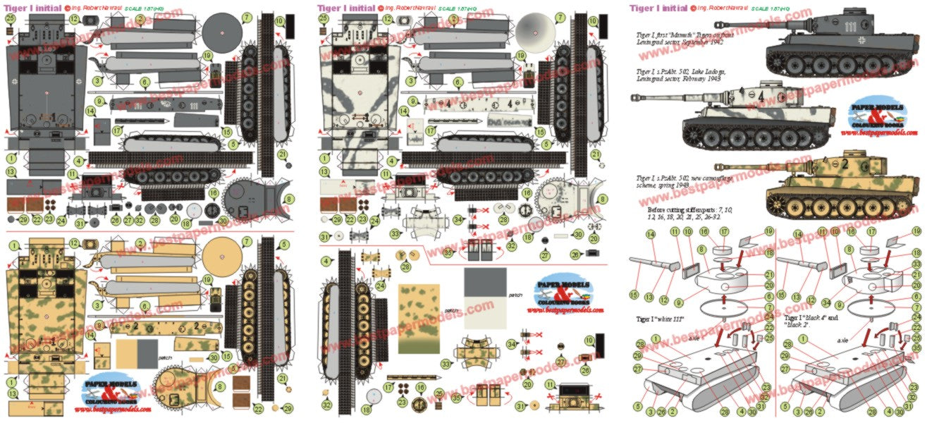Tank Tiger I Initial production