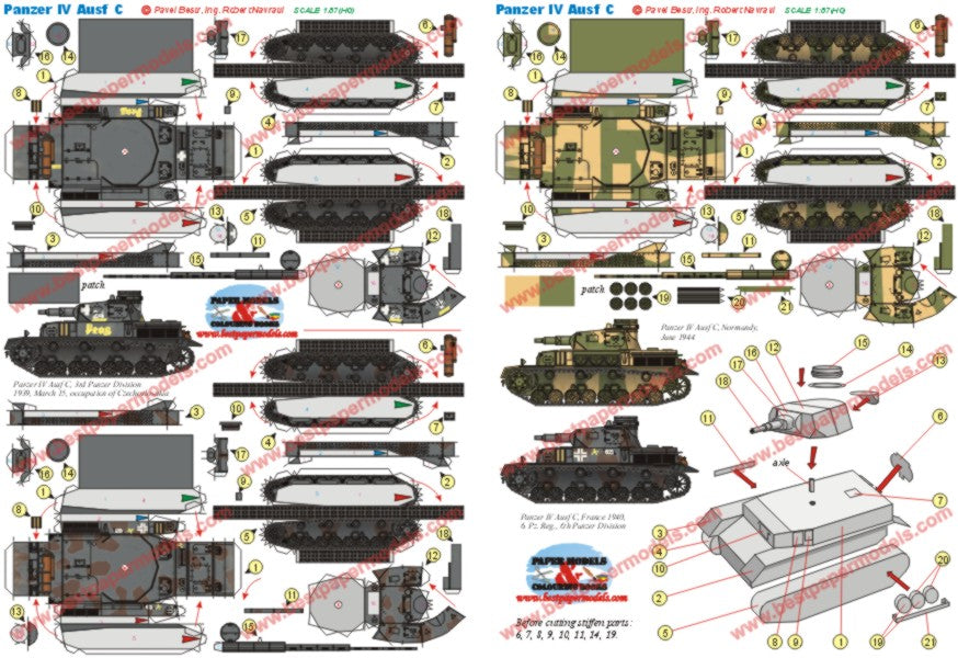 Tank Panzer IV Ausf C