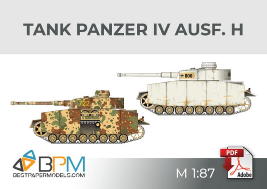 Tank Panzer IV Ausf. H