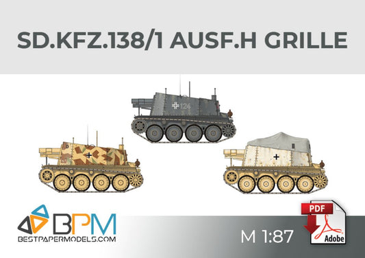 Sd.Kfz.138/1 Ausf.H Grille