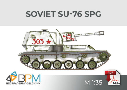 Soviet SU-76 SPG