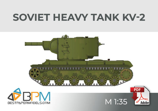 Soviet heavy tank KV-2