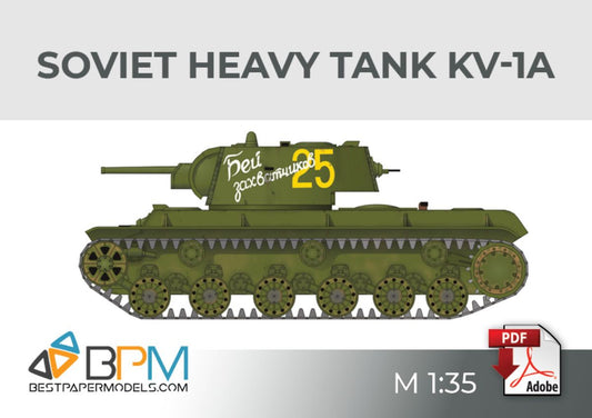 Soviet heavy tank KV-1A