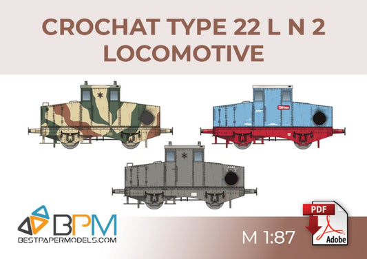 Crochat type 22 L N 2 locomotive