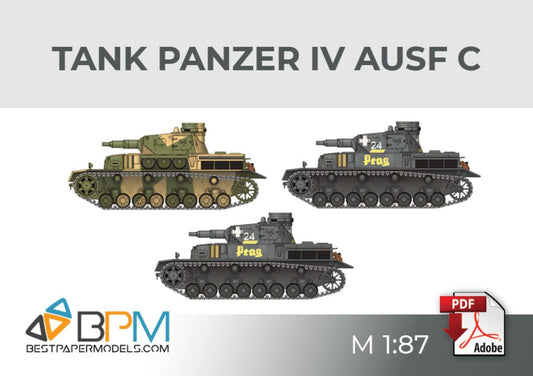 Tank Panzer IV Ausf C