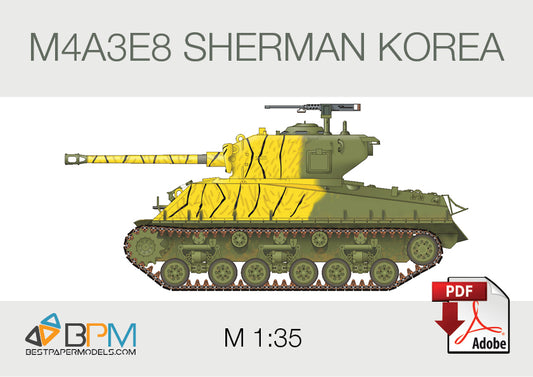 M4A3E8 Sherman Korea