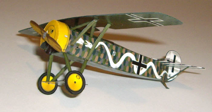 Fokker E.V - Lobster's Papercrafts