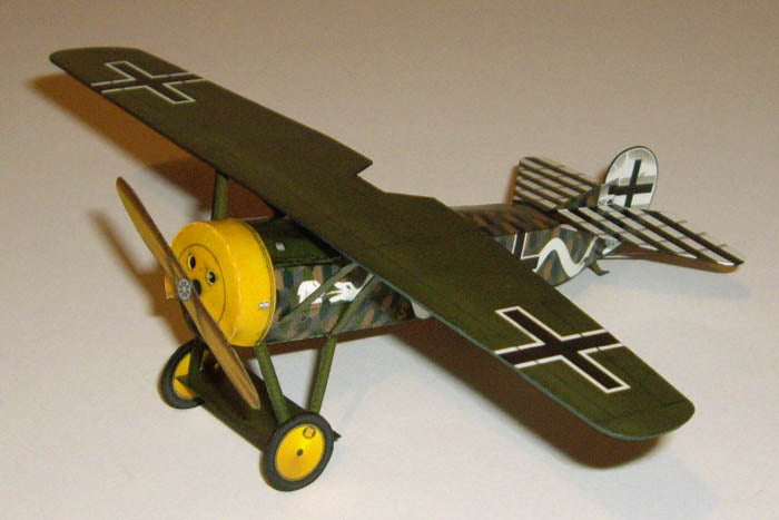 Fokker E.V - Lobster's Papercrafts