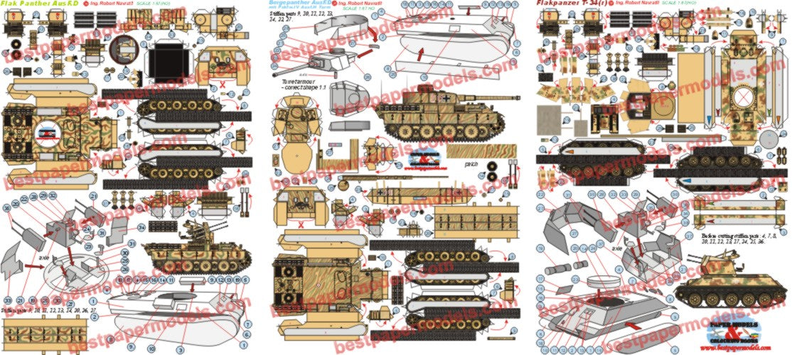 German tanks of sPzAbt.653