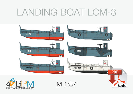 Landing boat LCM-3