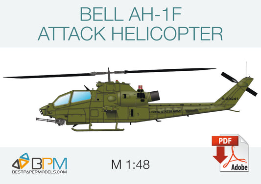 Bell AH-1F Attack helicopter