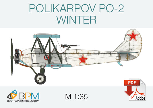 Polikarpov PO-2 winter