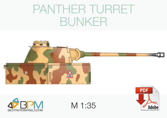 Panther turret bunker