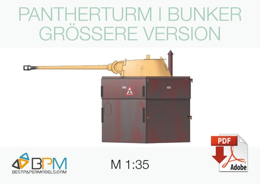 Panther turret bunker - larger version