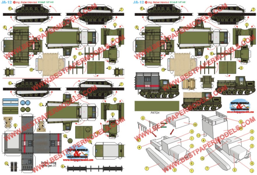 Ya-12 High Speed Artillery Tractor