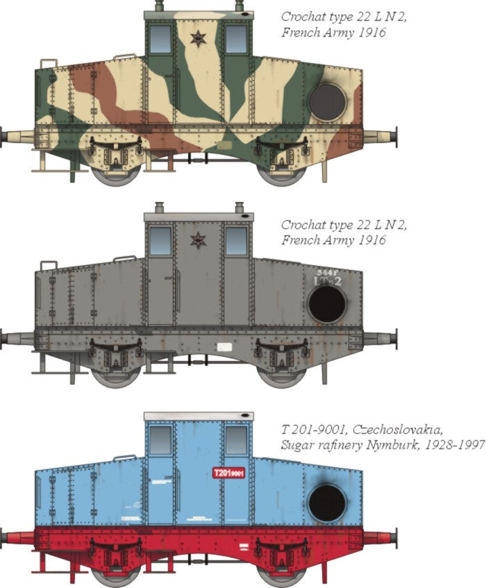 Crochat type 22 L N 2 locomotive