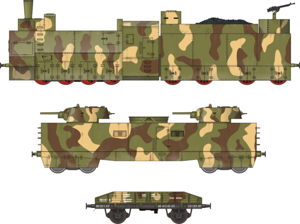 Armoured train No.1 Baltiec
