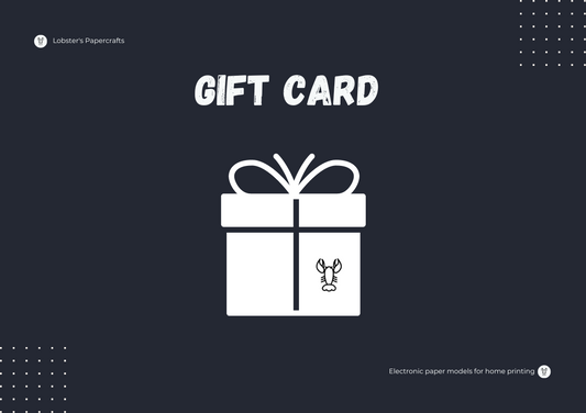 Lobster's Gift card