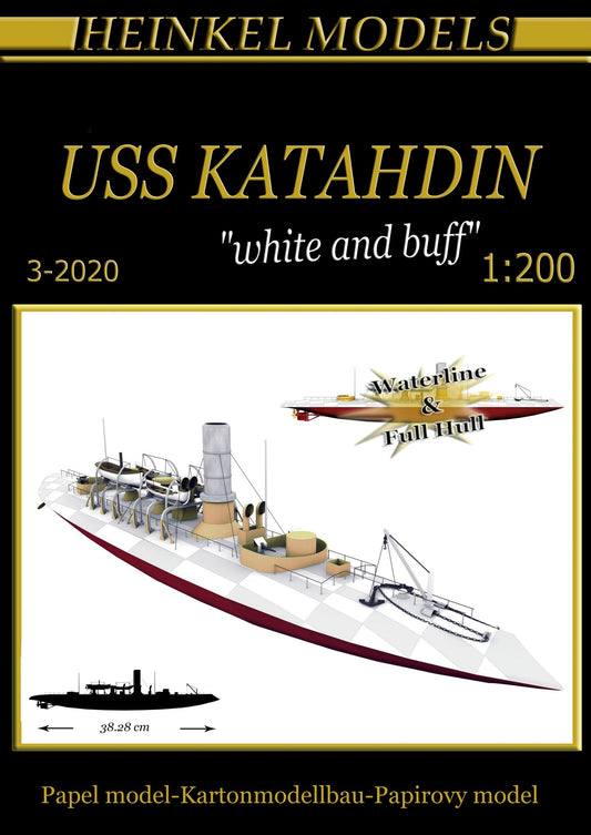 USS Katahdin - White & Buff