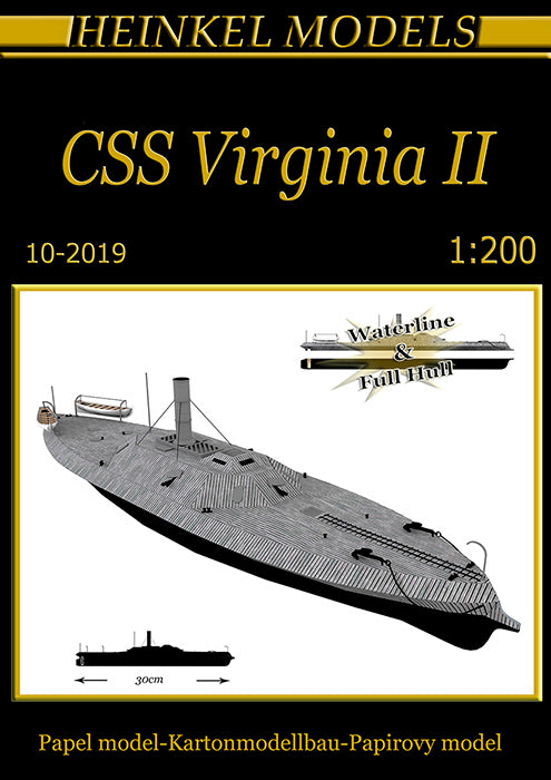 Confederate CSS Virginia II Ironclad
