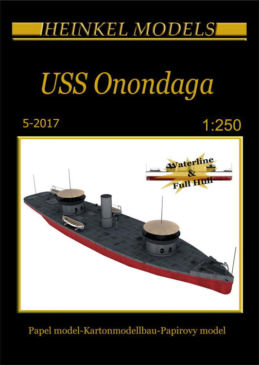 Union USS Onondaga 1:250