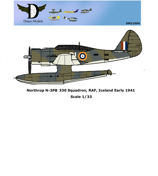 N-3PB 330 Sqn RAF (Early 1941)