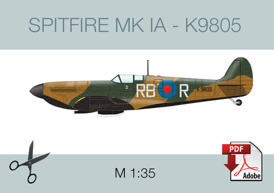 Spitfire Mk IA - K9805