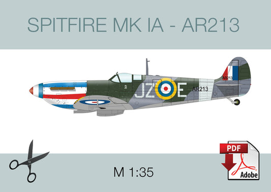 Spitfire Mk IA - AR213